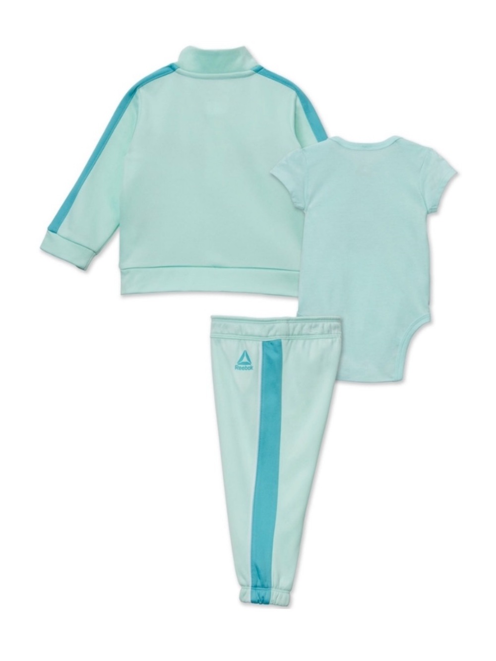 Reebok Mint and Teal Baby 3-Piece Outfit - Picture 2 of 8